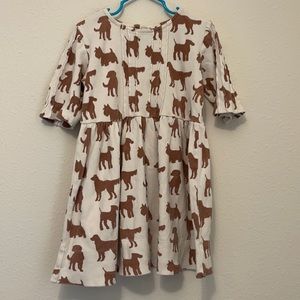 Kate Quinn puppy print dress